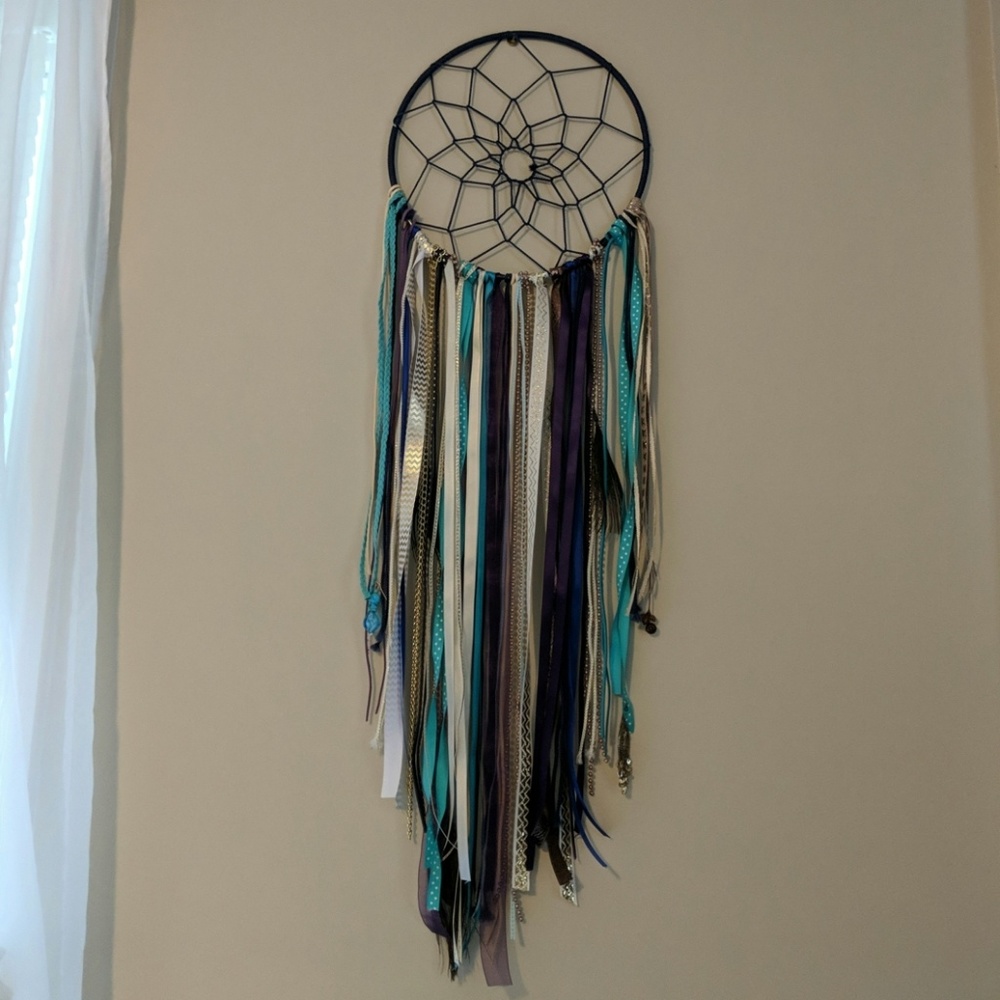 Purple and Teal Dreamcatcher